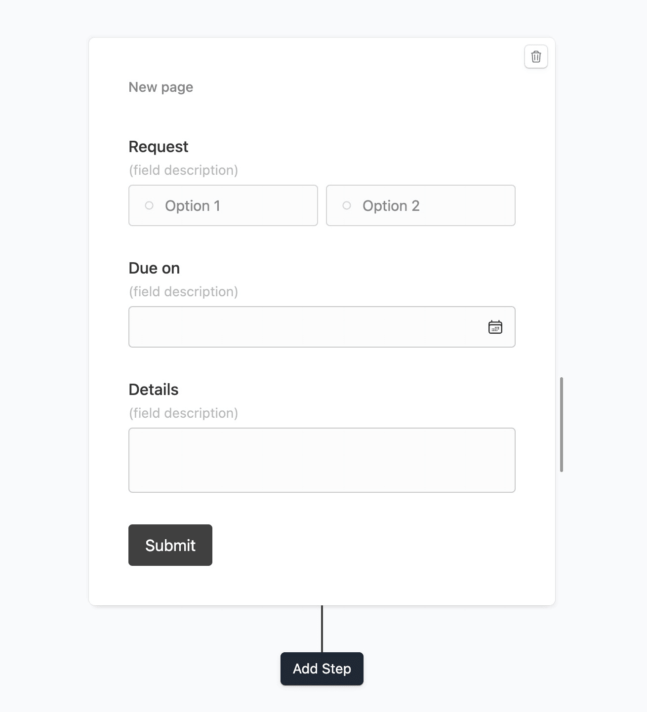 asana request form