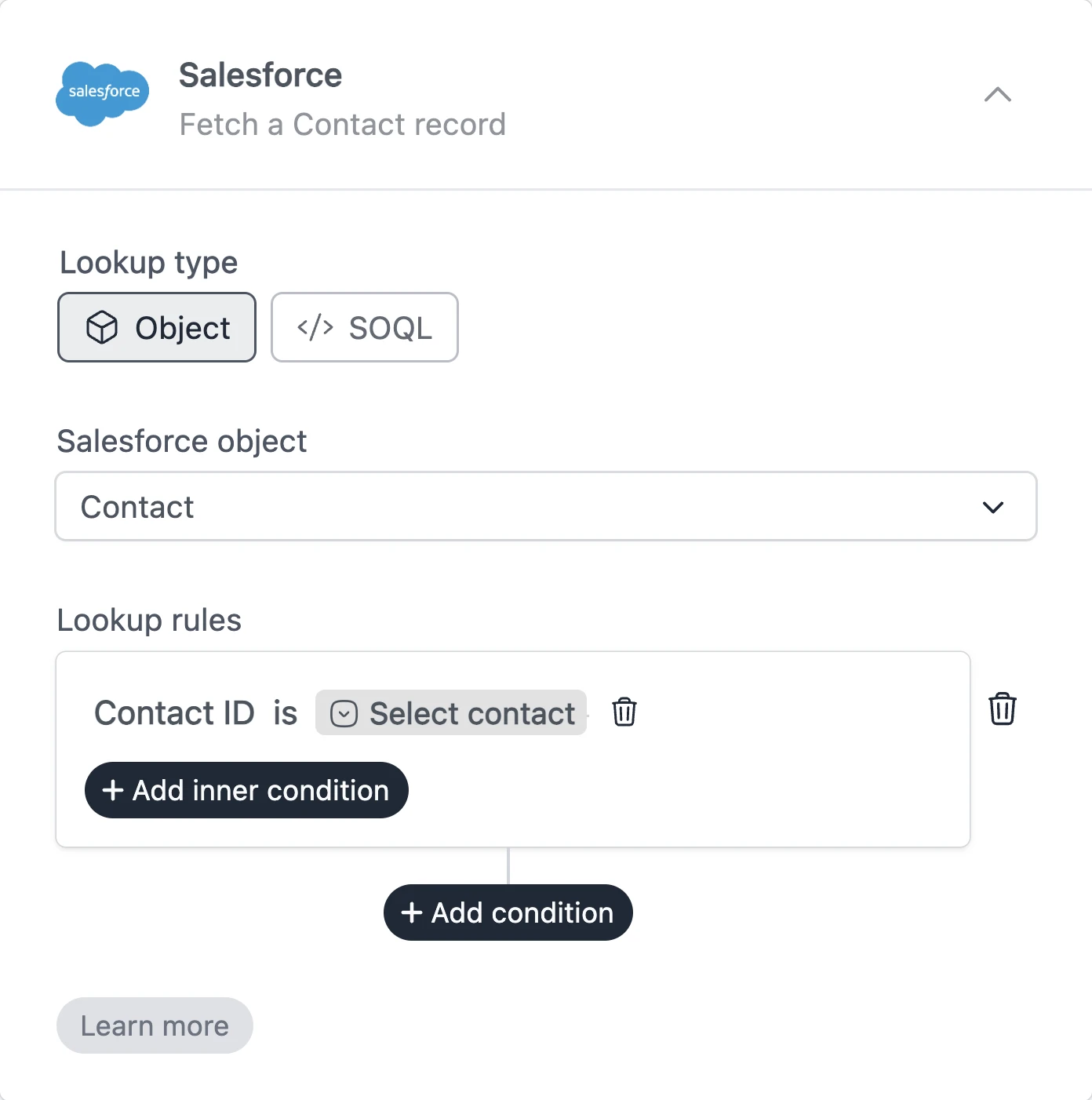 Salesforce contact lookup based on picklist