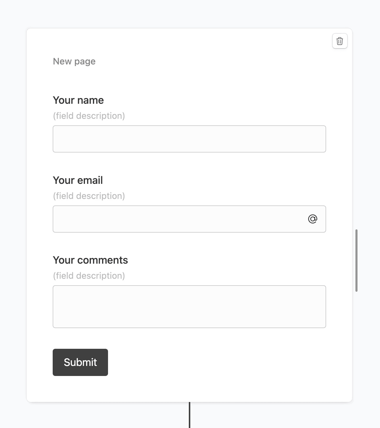 Salesforce create case form