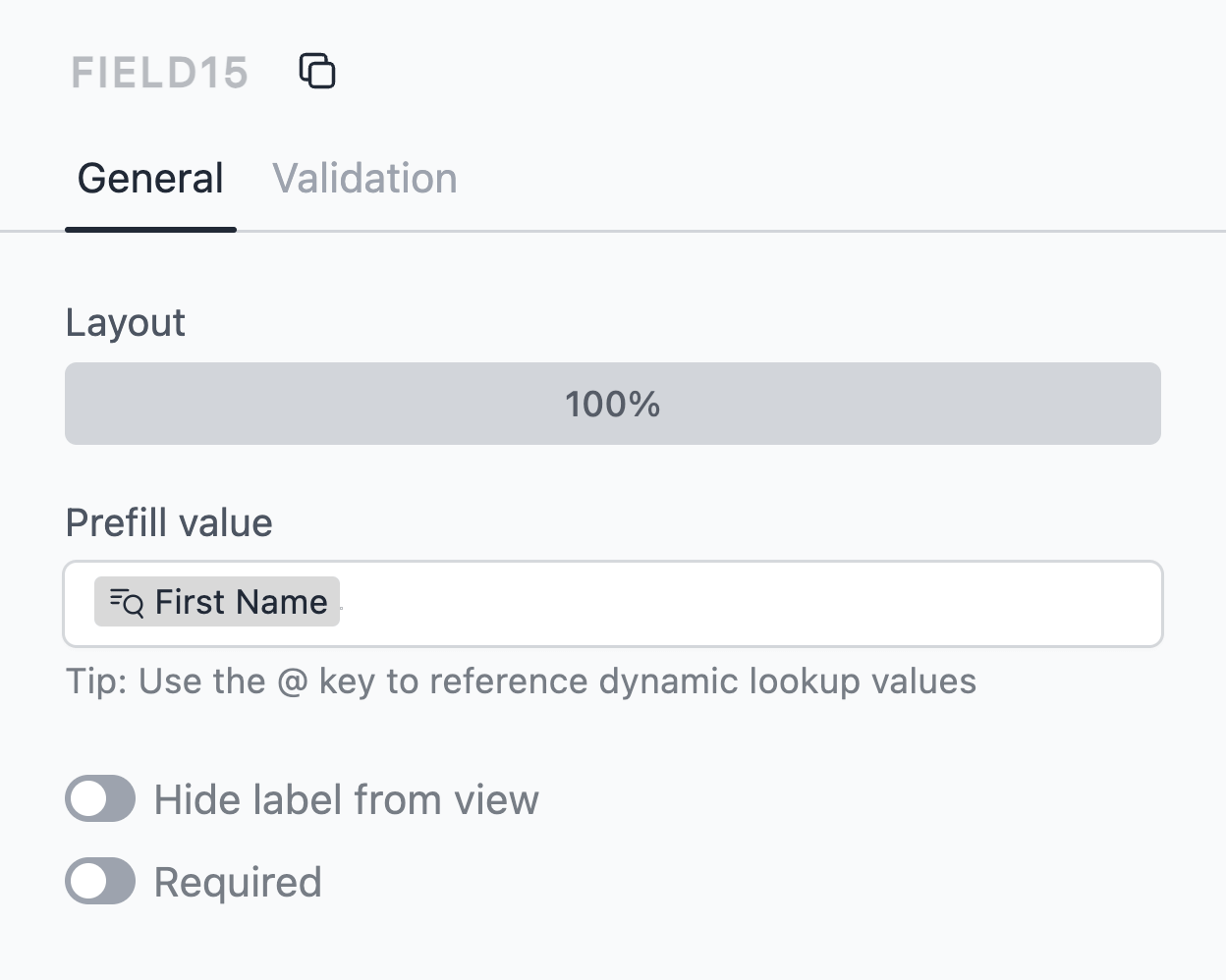 Salesforce prefill first name field based on lookup