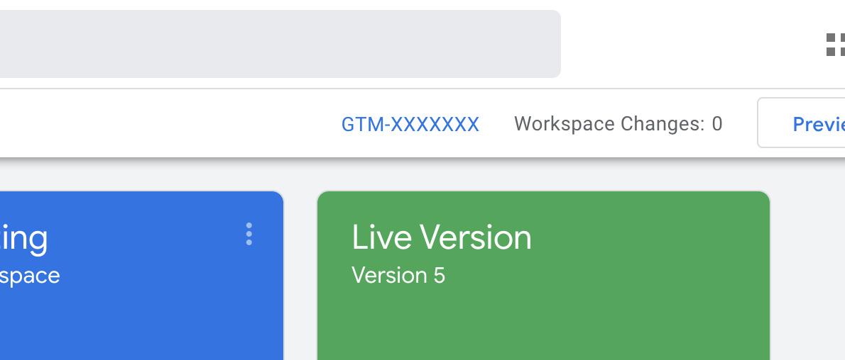 Find Google Tag Manager ID