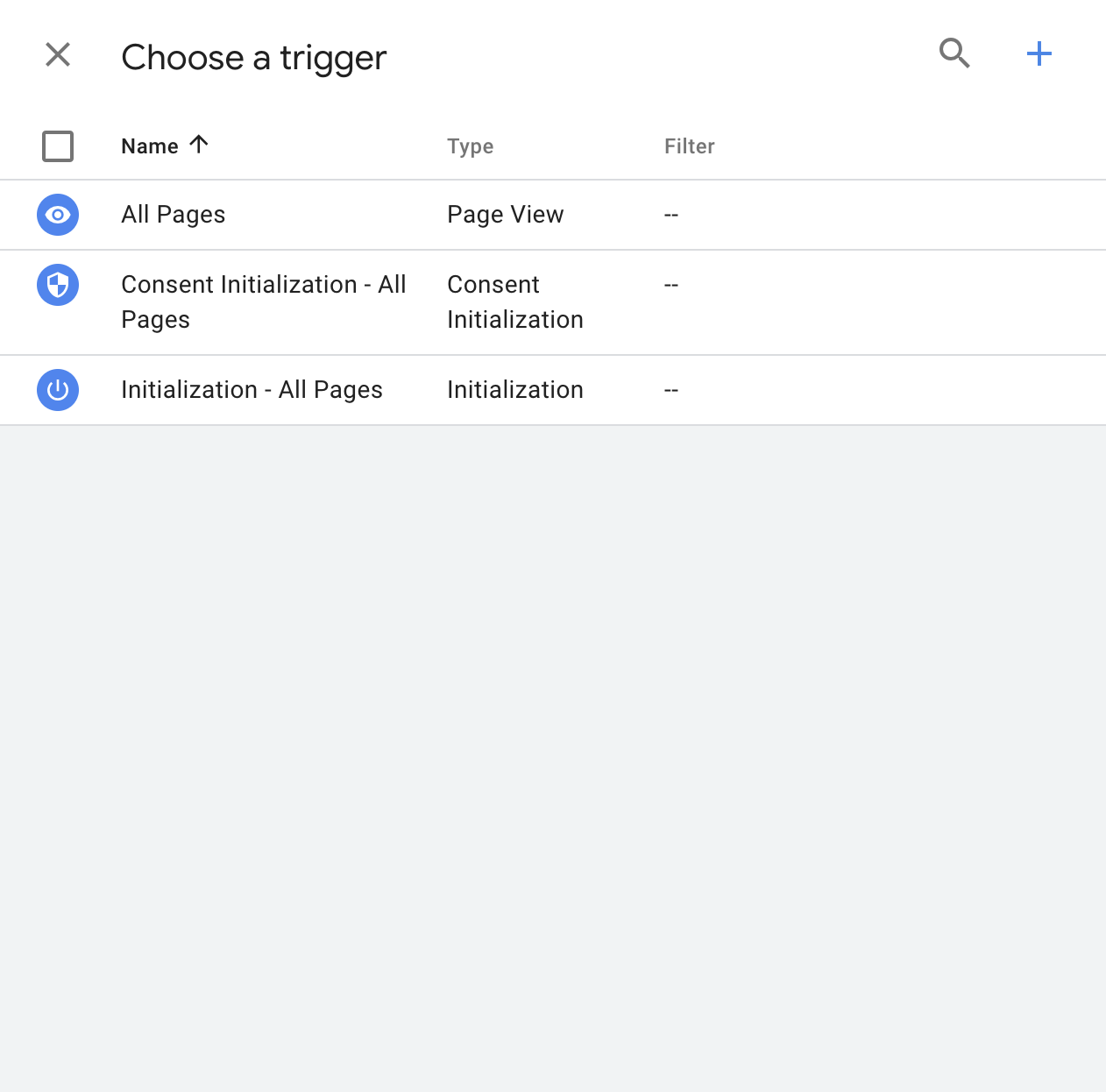 Google Tag Manager - Choose a Trigger