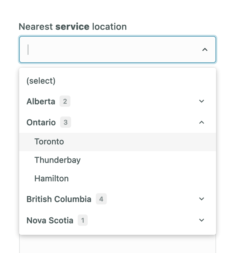 Zendesk ticket form picklist field